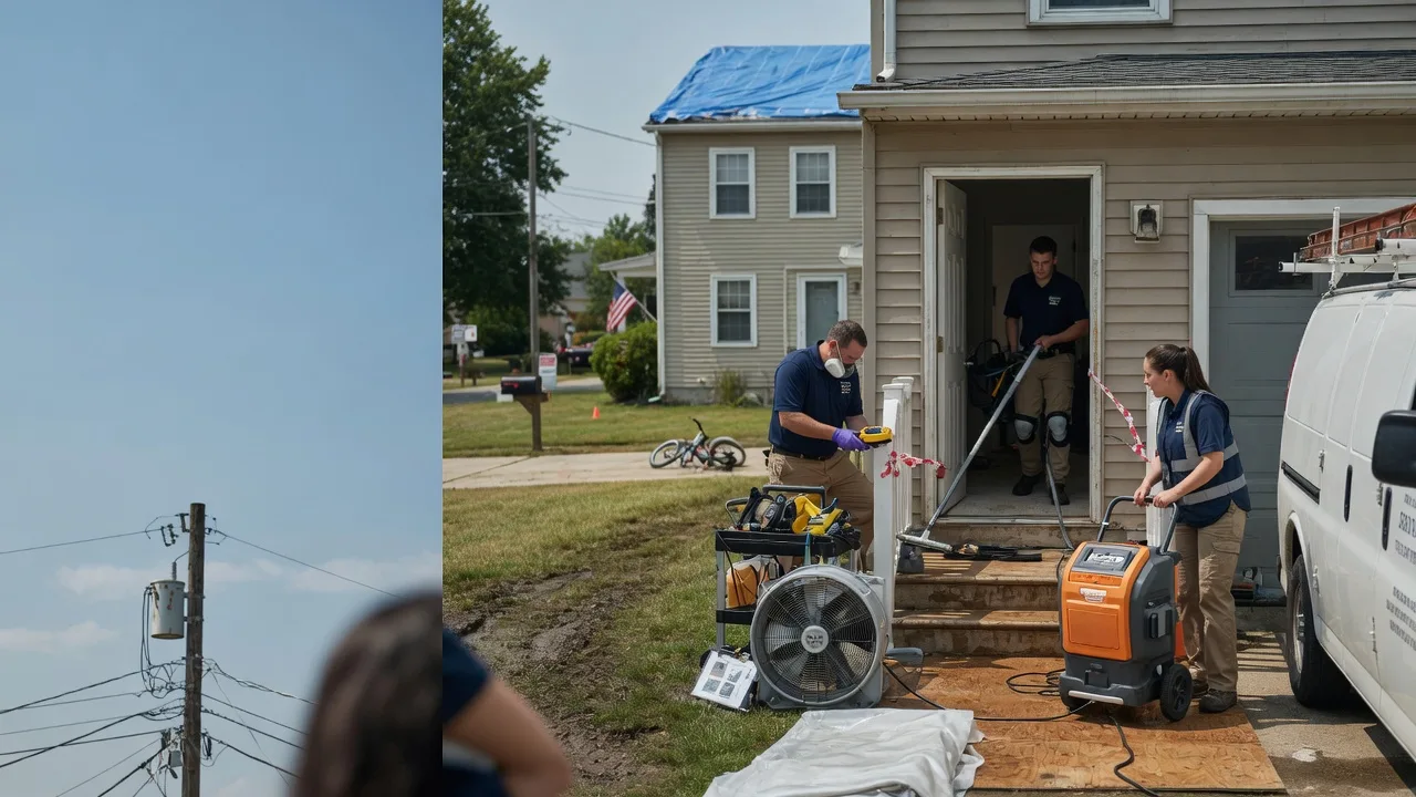 Water Damage Repair in Ben Franklin, TX near me